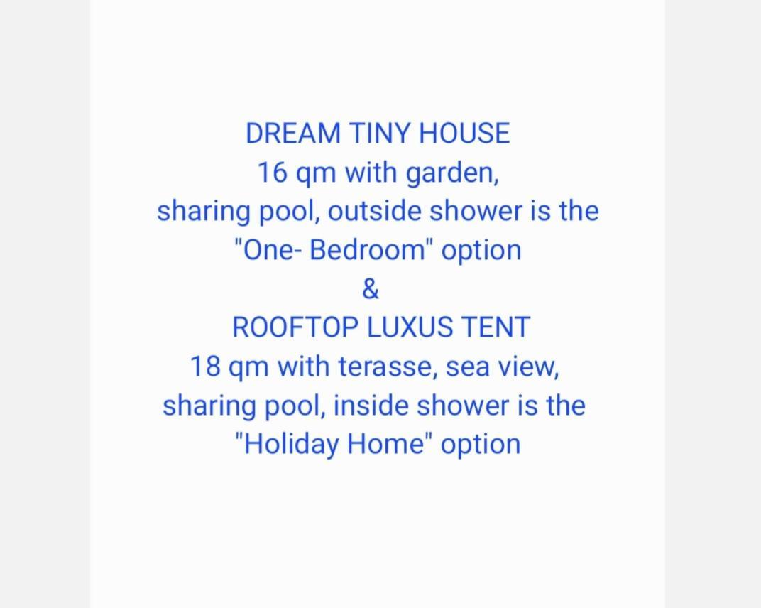Feriehus Dream Tiny House Or Luxus Tent With Pool