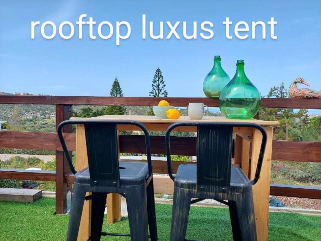 Feriehus Dream Tiny House Or Luxus Tent With Pool Chania (Crete)