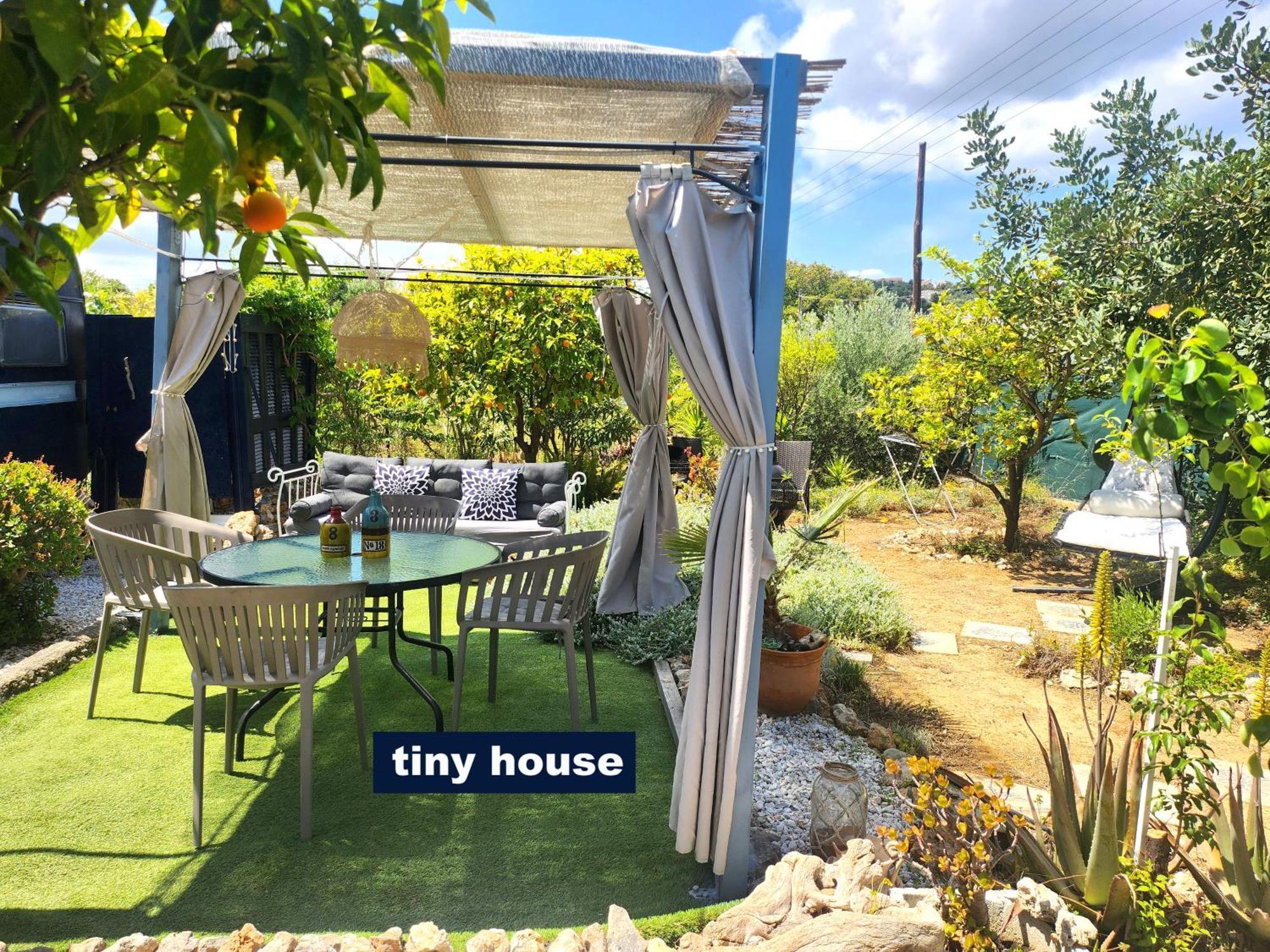 Feriehus Dream Tiny House Or Luxus Tent With Pool Chania (Crete)